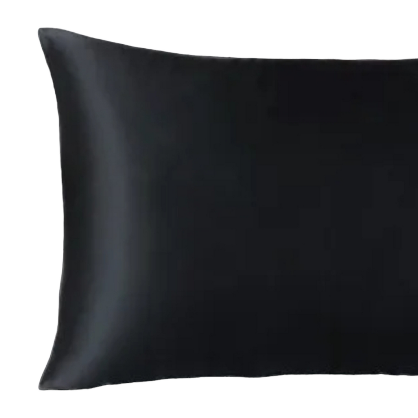Platinum Silk Pillowcase - New York Black