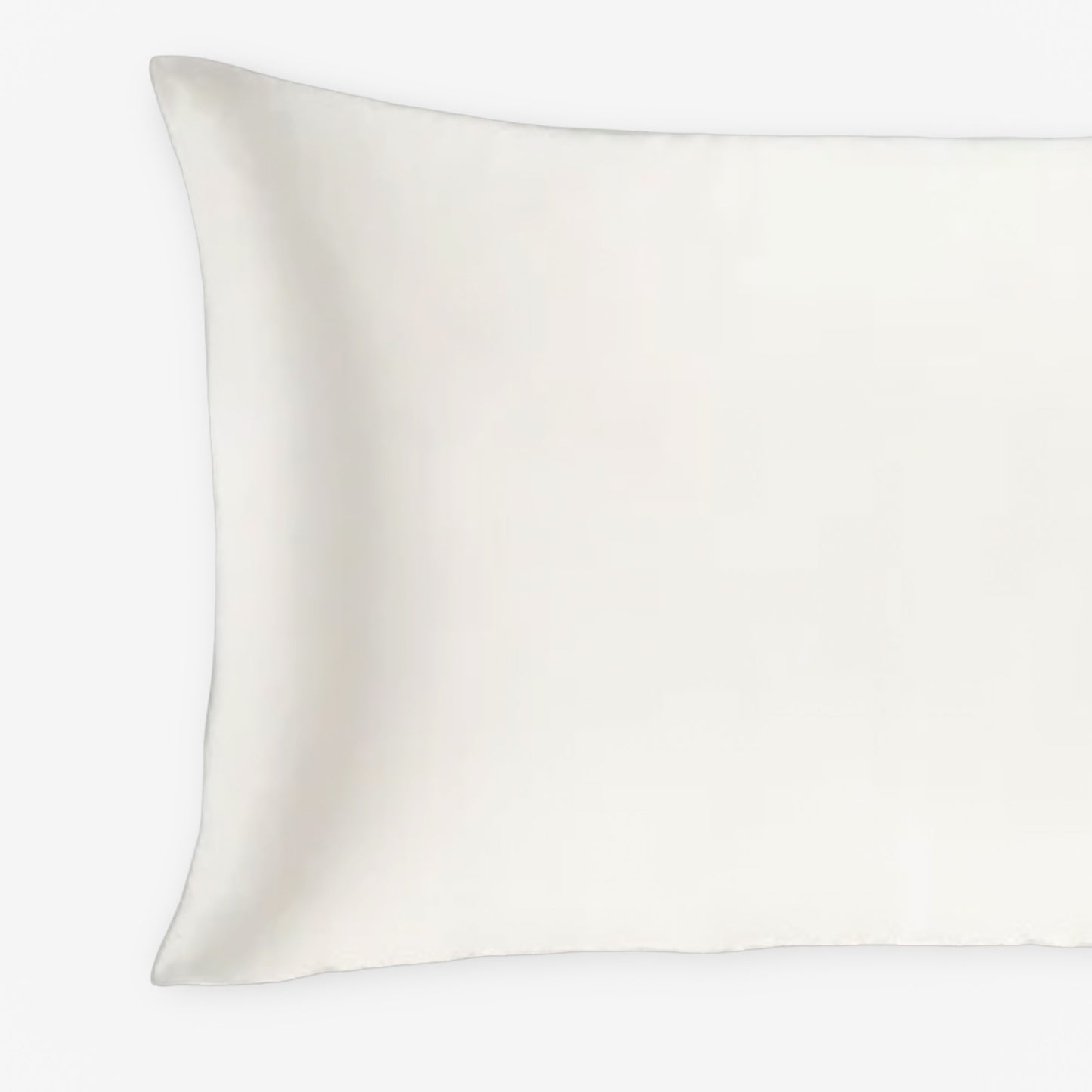 Premium Silk Pillowcase - Santorini White